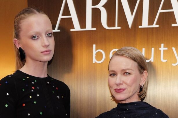 Naomi Watts Supports Daughter Kai Schreiber at Celine Fashion Show