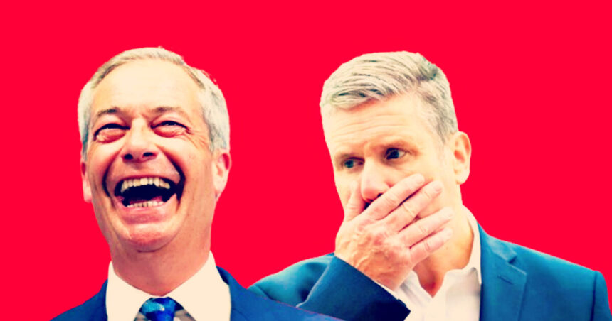 New British Mega-Poll Sees Nigel Farage and His Reform UK Near an Expected Majority in Next General Election, While Unpopular PM Starmer Sinks to a New Record Low |