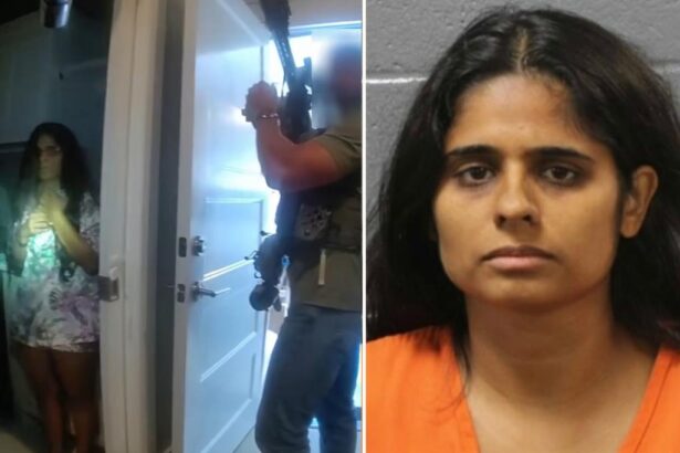 New video details home raid of Oklahoma pediatrician Neha Gupta accused of drowning 4-year-old daughter in Florida