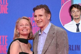 Pamela Anderson’s Son Brandon Reacts to Her Chemistry With Liam Neeson