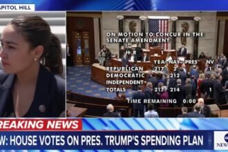 “People Are Gonna Go Hungry” – AOC on the Verge of Tears After House Passes President Trump’s ‘Big Beautiful Bill’ (VIDEO) |