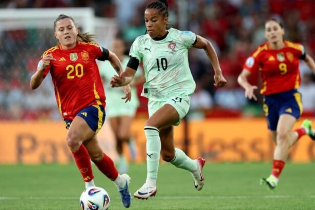 Portugal women’s national team honor life of Diogo Jota during Euro 2025 opener vs. Spain