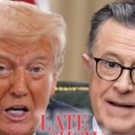President Trump Says He Didn’t Get Stephen Colbert’s Talk Show Canceled