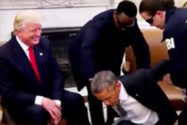 President Trump Sets Internet on Fire with Video of Obama Getting Arrested by FBI Agents and Tossed Into Jail |