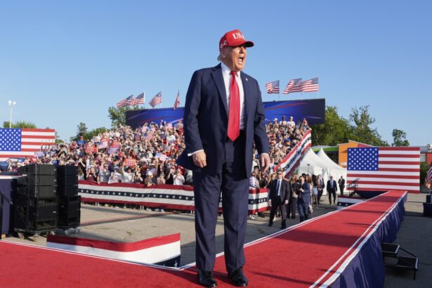 President Trump says he wants to stage UFC fight on White House grounds : NPR