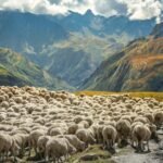 Ranching and farming have eroded almost all the soil in the Alps