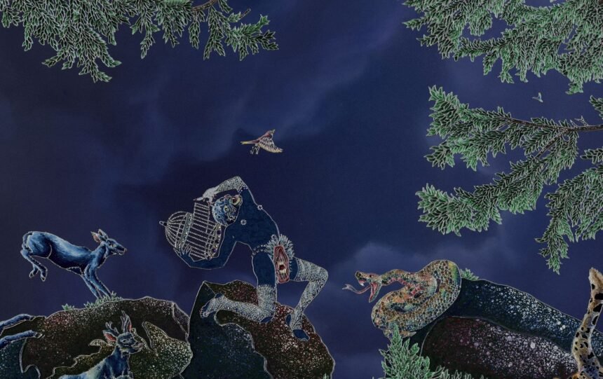 Raqib Shaw’s 100-Foot-Wide Autobiographical Painting Traces a Journey of Exile and Self-Discovery — Colossal