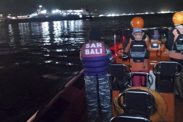Rescuers search for survivors after ferry sinks near Bali : NPR