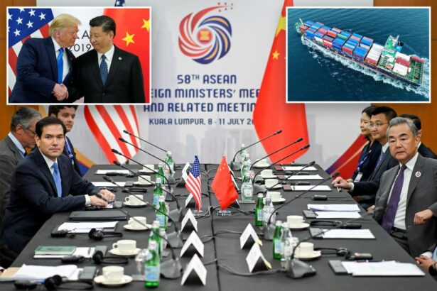 Rubio meets China’s foreign minister in Malaysia as US-Chinese tensions mount
