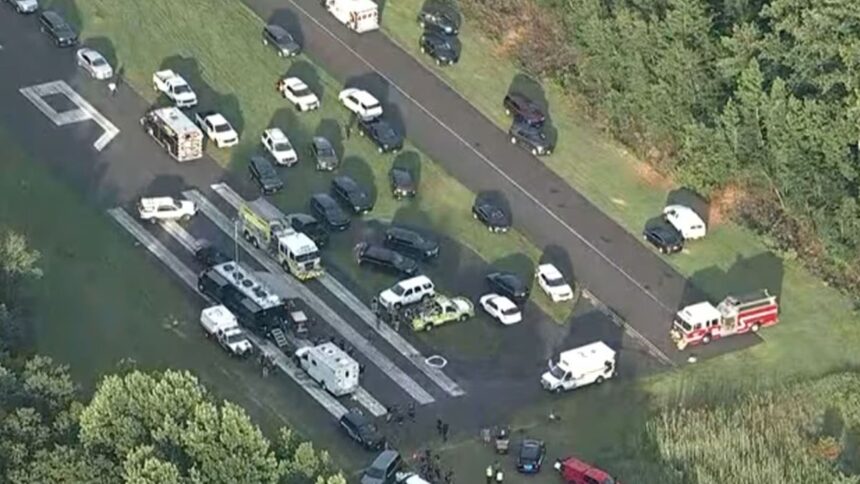 Skydiving Plane Crashes Off Runway in New Jersey, At Least 5 Hospitalized