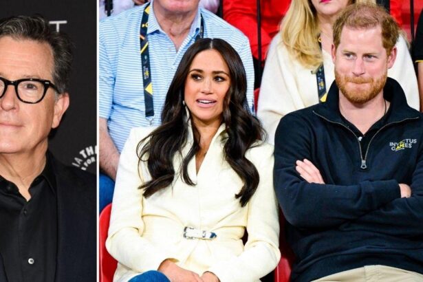 Stephen Colbert Mocked Over Show Axing Due to Harry & Meghan Friendship