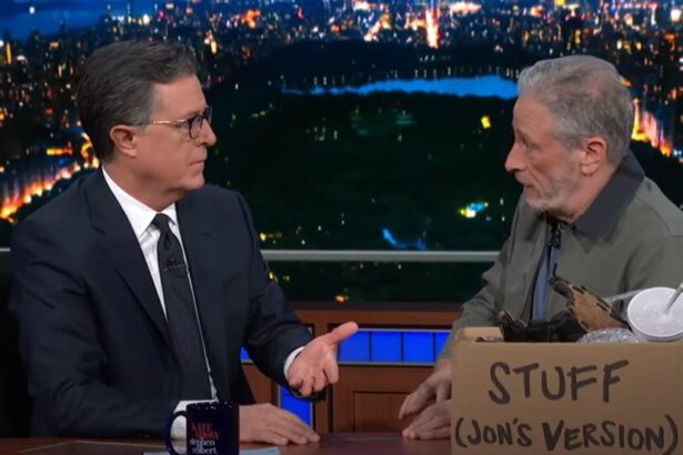 Takeover By Trump Allies Jeopardizes Jon Stewart And Stephen Colbert Shows
