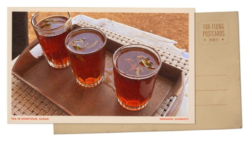 Tea offered by Sudan civil war survivors : NPR
