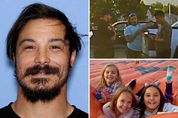 Travis Decker on police dashcam footage during car accident 3 days before allegedly killing daughters: report