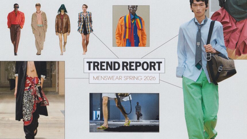 The Spring 2026 Menswear Trends? Sarongs, Boho Tops, Short-Shorts, and—Yes—Flip-Flops