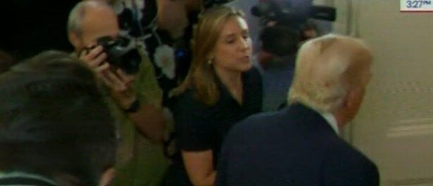 Trump Runs Away From Reporters As Soon As He’s Asked About Jeffrey Epstein