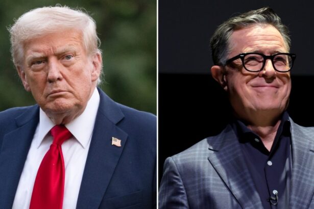 Trump Says He Was Not Responsible For Ending Colbert’s ‘Late Show’