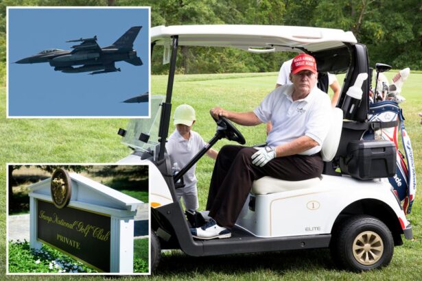 US Air Force fighter jets intercept another aircraft incursion over Trump’s NJ golf course