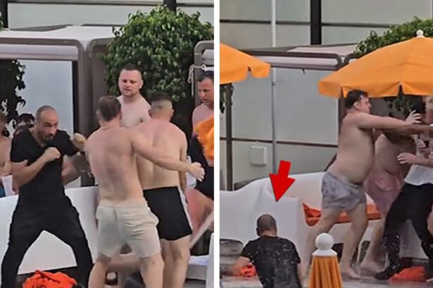 Vacationers Get Into Massive Pool Brawl in Spain, See the Insane Video
