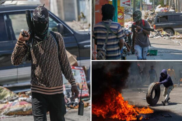 Violent gangs have ‘near-total control’ of Haiti’s capital, UN says