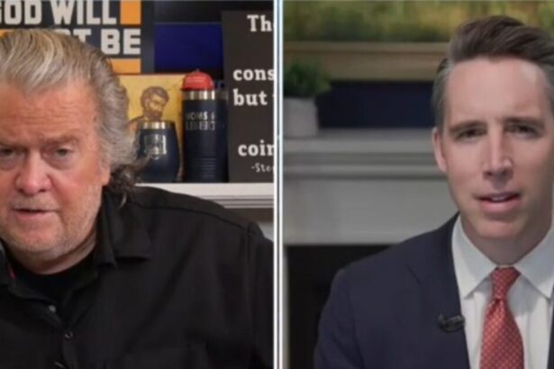 War Room’s Steve Bannon and Senator Josh Hawley Discuss Lawmakers’ Attempt to Put AI Moratorium in Defense Bill (VIDEO) |