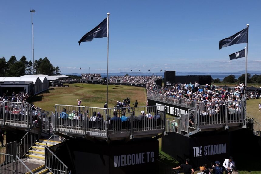 What is the projected cutline at the 2025 Genesis Scottish Open?