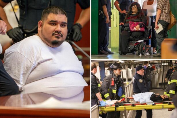 Woman shoved in front of NYC subway train by ex gives tearjerking speech at his sentencing
