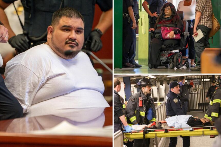 Woman shoved in front of NYC subway train by ex gives tearjerking speech at his sentencing