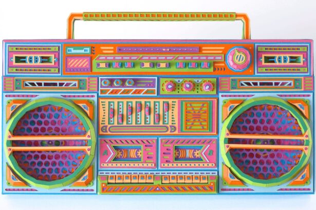 Zim&Zou’s ’80s-Inspired Paper Cassettes and Boombox Radiate with Color — Colossal