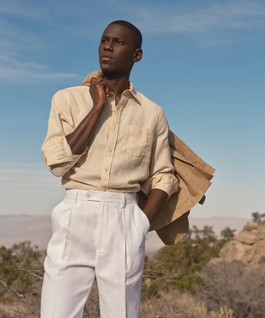 Best Breathable Menswear Fabrics For Heatwave Hot Weather