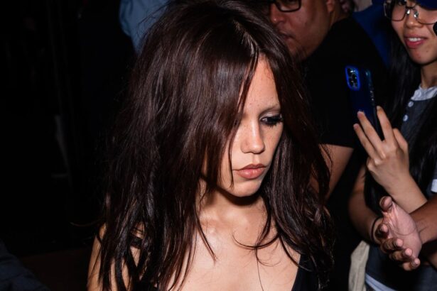 Jenna Ortega Takes the Mall Goth Shoe to Its Glamorous Extreme