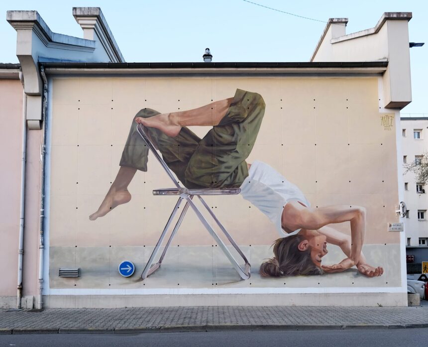 Acrobatic Poses Invigorate Urban Buildings in Monumental Murals by Artez — Colossal