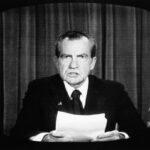 August 8, Nixon announces his resignation