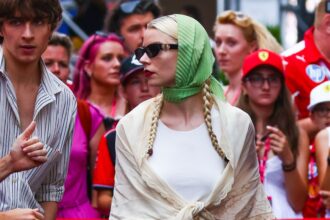 Anya Taylor-Joy Triples Up on Summer Scarves