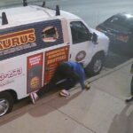 Caught on camera: Catalytic converter crew strikes security firm’s van on West Side