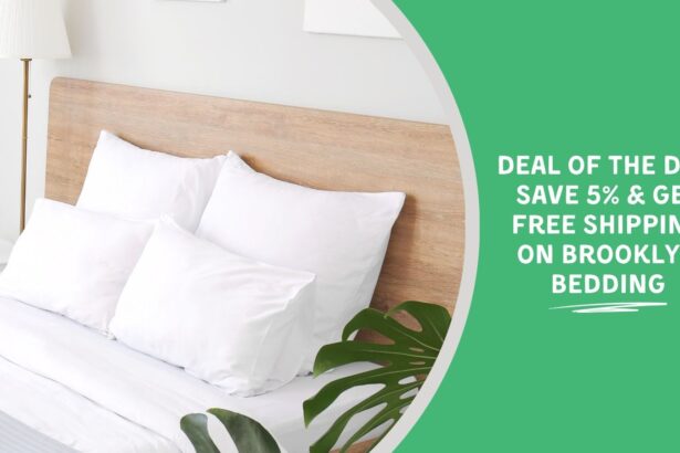 Deal of the Day: Save 5% & Get Free Shipping on Brooklyn Bedding