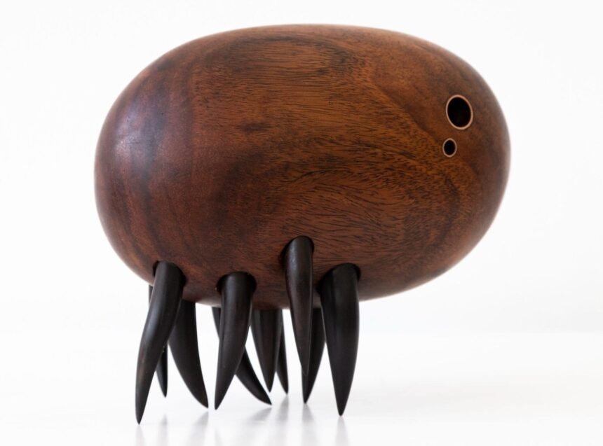 Donald Wasswa’s Delicate Wooden Creatures Emerge from a Speculative Future — Colossal