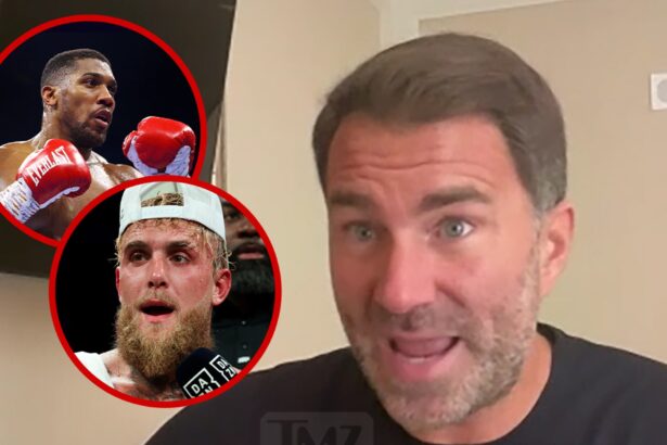 Eddie Hearn Says ‘Very Good Chance’ Jake Paul Is Anthony Joshua’s Next Opponent