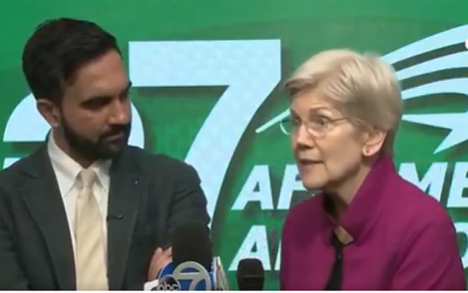 Elizabeth Warren Embraces the Commie Ideas of Zohran Mamdani: ‘That is the Democratic Message’ (VIDEO) |