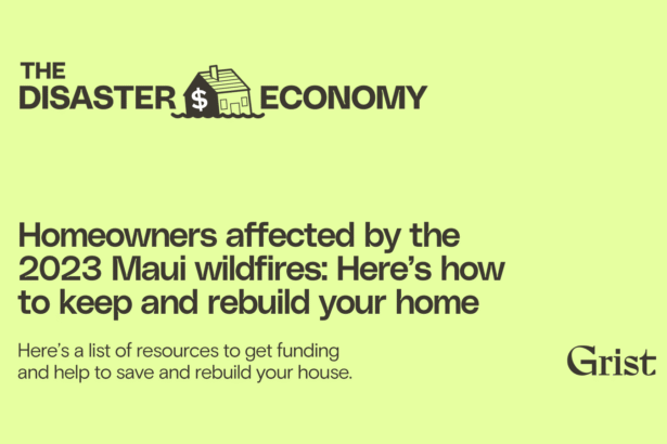 Homeowners affected by the 2023 Maui wildfires: Here’s how to keep and rebuild your home