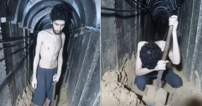 Horrifying Video Shows ‘Living Skeleton’ Hamas Hostage