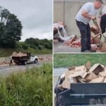 Hot dogs spill across Pennsylvania interstate after tractor trailer crash to clog commute for steamed motorists