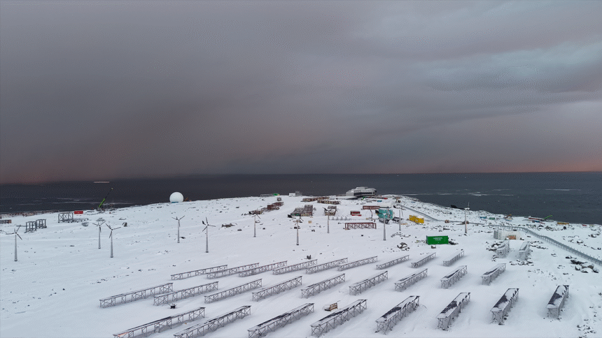 How China Made an Antarctic Station Run on Majority Clean Energy