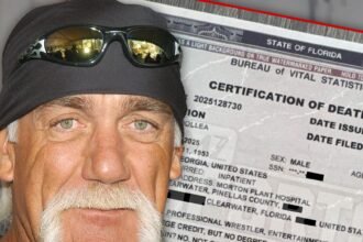 Hulk Hogan Death Certificate Released