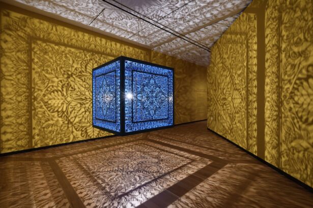 Laser-Cut Steel Forms Radiate Ornate Patterns in Anila Quayyum Agha’s Immersive Installations — Colossal
