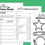 “Letter to My Future Teacher” Free Template Bundle