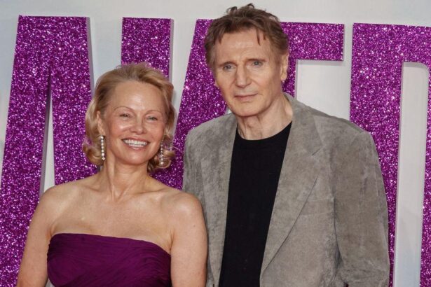 Liam Neeson & Pamela Anderson’s Romance Gets Family Blessing