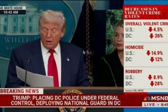 MSNBC Derails Trump’s Big Crime Propaganda Event