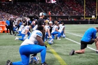 NFL preseason game ends early after serious injury to Detroit Lions’ Morice Norris : NPR