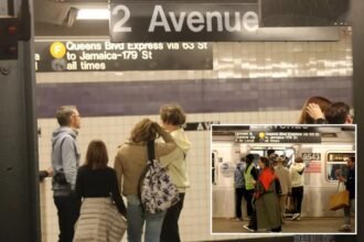 NYC subway rider stabbed in neck at East Village 2nd Avenue F-train station